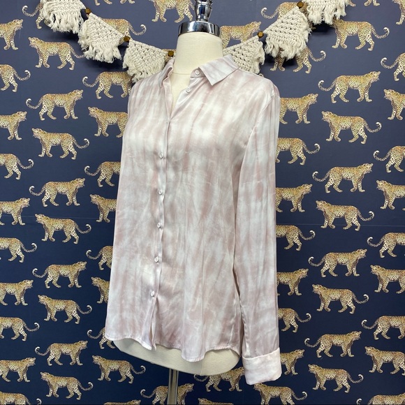 DAVID LERNER Portman Tie Dye Shirt - Picture 5 of 7